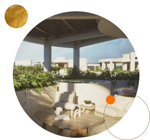 sol kiin roof top villa aura